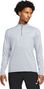 Camiseta 1/4 Zip Nike Element Grey Hombre