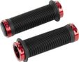 Position One BMX Griffe 115mm Schwarz/Rot