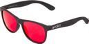 Lunettes de Soleil Cairn Foolish Junior Mat Noir et Rouge 