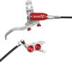 Frein Droit Hope Tech4 EVO TR4 Argent / Rouge Durite Standard