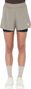 2-in-1 Circle Super Short, beige, dames