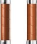 Paire de Grips Brooks England Slender Leather Grips 130 mm Miel
