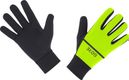 Pair of Gloves Gore Wear R3 Yellow Fluo Black