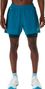 Asics Road 5in 2-in-1 Shorts for Men, Blue