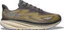 Chaussures Running Hoka Clifton 9 GTX Kaki Homme