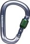Black Diamond Pearlock Screwgate Carabiner Grey