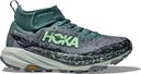 Chaussures Trail Hoka Speedgoat 6 Mid GTX Bleu Femme