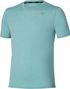 Mizuno Impulse Core Short Sleeve Shirt, Blue, Men's