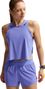 Débardeur Crop Nike AeroSwift Bleu Femme