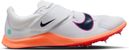 Nike Zoom Rival Springen Baan &amp; Veld Schoenen Wit/Rood Unisex
