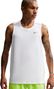 Débardeur Nike Miler Blanc Homme