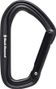 Mousqueton Black Diamond Hotforge Straight Gate Noir