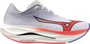 Mizuno Wave Rebellion Flash 3 White/Red Running Shoes for Men