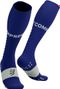 Chaussettes de Compression Compressport Full Socks Run Bleu 