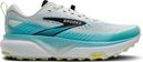Brooks Cascadia 20 trailschoenen, wit/blauw, dames