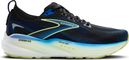 Chaussures Running Brooks Glycerin GTS 22 Noir/Bleu/Jaune Homme