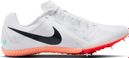 Chaussures d'Athlétisme Nike Zoom Rival Multi Blanc/Rouge Unisexe