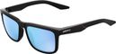 100% Blake-bril - Matte Black HiPER Blue Mirror