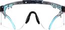 Gafas de sol Pit Viper The All Nighter 2000s Negras/Transparentes