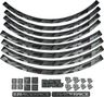 Kit Stickers de Roue Race Face Gris