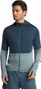 Icebreaker Merino 200 Realfleece Descender Fleecejacke Blau