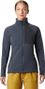 Pile Mountain Hardwear Keele Full Zip Grigio Donna