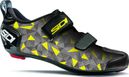 Zapatillas Triatlón Sidi T-5 Air 4 Gris Amarillo