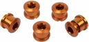 Pack of 5 Screw Insight Alu 6.5x4mm Orange