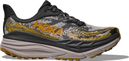 Hoka Stinson 7 Trail Shoes Black/Gray/Orange Men's