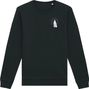 Çois Unisex 'Cycling is religion' Sweatshirt Black