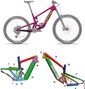 Kit de protection sur-mesure Santa Cruz Bronson C - 2025 - L - Brillant