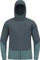 Odlo Ascent Grey/Blue Hybrid Jacket