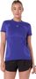 Camiseta de manga corta Asics Road Seamless caqui para mujer