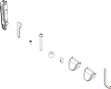 Kit de bloqueo Thule para portabicicletas Thule VeloSpace XT 3