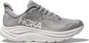 Hoka Clifton 10 Hardloopschoenen Grijs/Wit