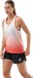 Canotta Compressport Performance Donna Rosso/Bianco