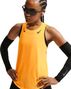 Nike AeroSwift tanktop voor dames, geel