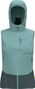 Odlo Ascent Women's Hybrid Vest Green/Grey