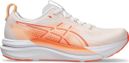 Chaussures Running Asics Gel-Kayano 33 Blanc/Corail Femme