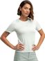T-shirt randonnée manches courtes femme Clarity Mint Vert