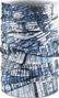 Gargantilla reflectante Buff unisex Blanco/Azul