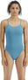 Tyr Solid Cutoutfit Storm Blue Women's 1-Piece Swimsuit