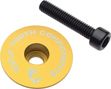 Wolf Tooth Ultralight Stem Cap and Bolt Gold