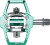 Paire de Pédales Automatiques HT Components T2-SX Turquoise