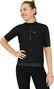 Maglia a maniche corte da donna Wilma Carmen Nero
