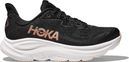 Hoka Clifton 10 Running Shoes for Women, Black/Gold