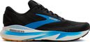 Brooks Adrenaline GTS 24 Zwart/Blauw Hardloopschoenen voor Heren