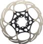 Formula 2 Piece 6 Hole Rotor Black Silver