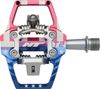 Paire de Pédales Automatiques HT Components T2-SX Drapeau USA