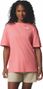Maglietta Columbia Graphic Oversize Rolling Bend Pink Donna